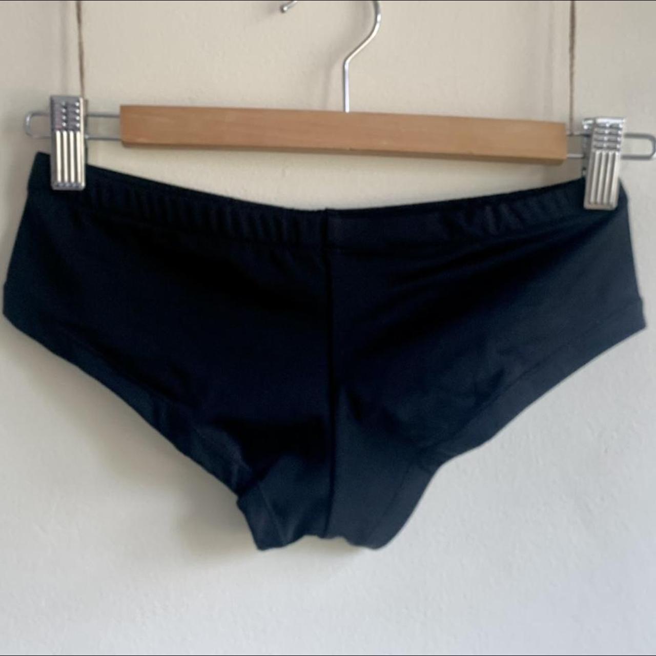 Brazilian Black Boxer bikini bottoms Briefs -ASOS... - Depop
