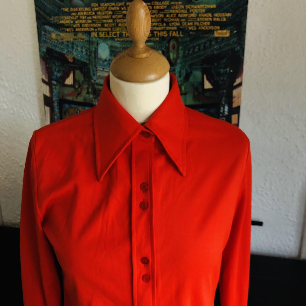 Product Image 3 - Vintage 1970’s red 100% polyester
