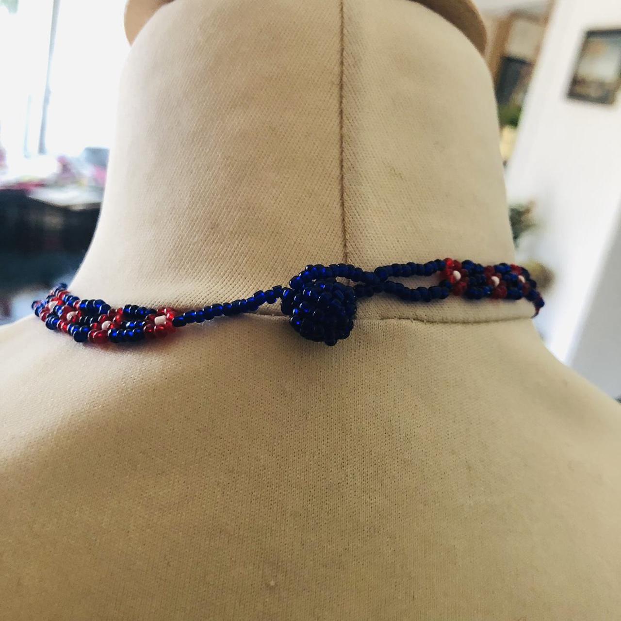 Women's Blue and Red Jewellery (2)