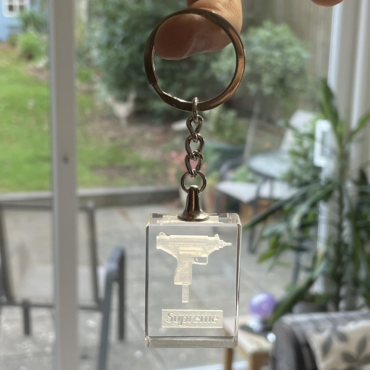 supreme uzi keychain