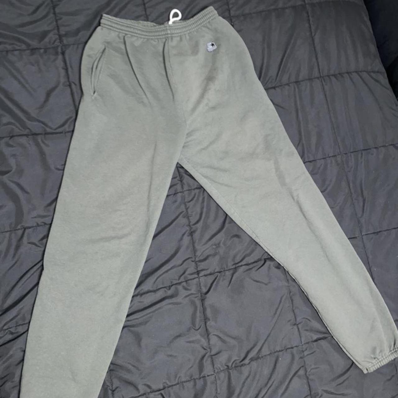 Vintage Men's Sweatpants - Green - XL