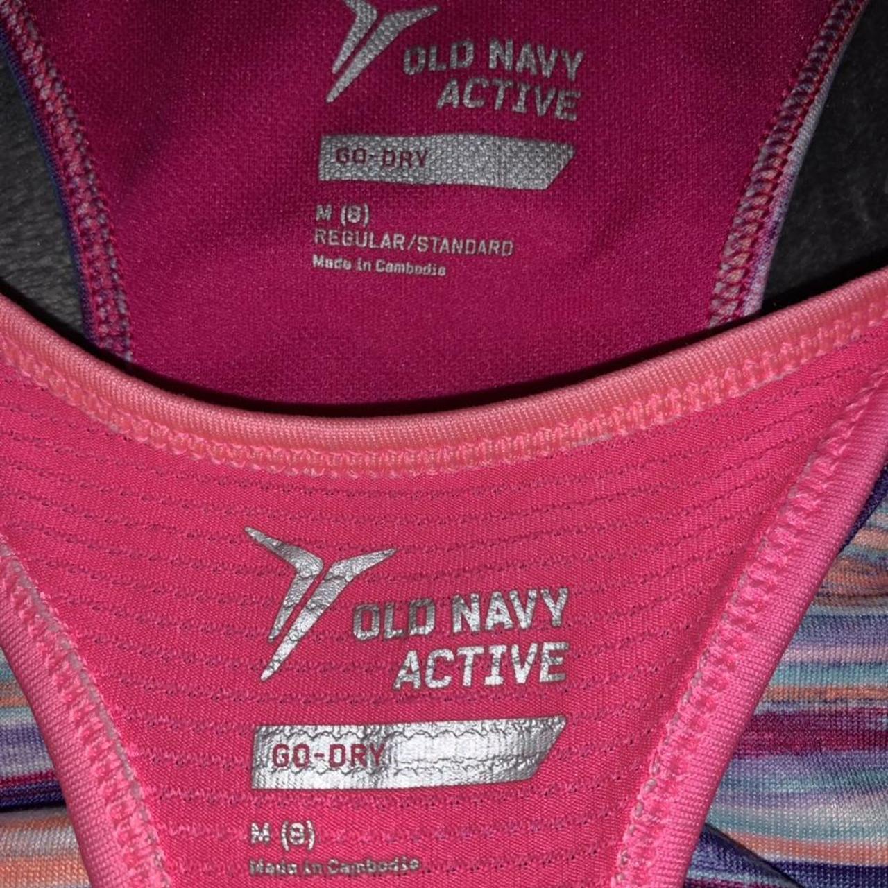 2 Old navy girls sports bras Size M(8) Used but no - Depop