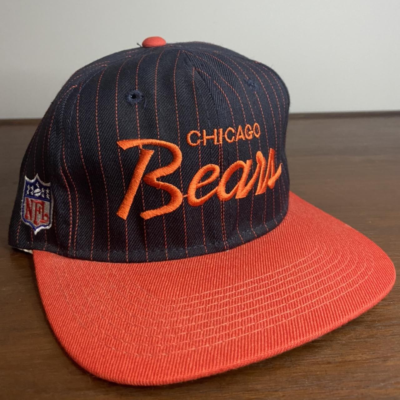 Vintage Chicago Bears Sports Specialties script hat - Depop