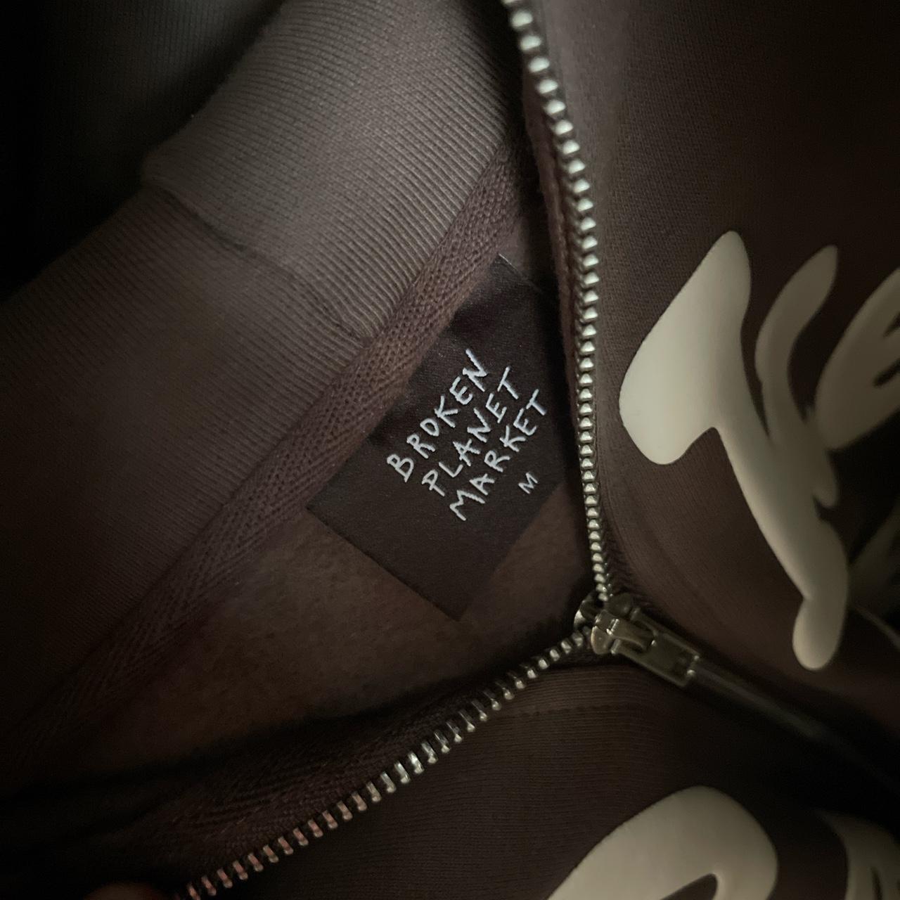 Brand New broken hoodie Brown... Depop