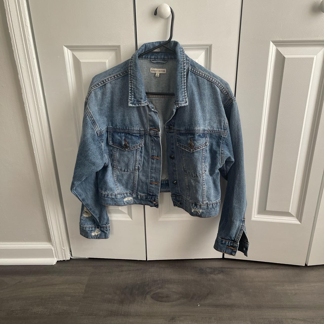 Small jean jacket. Only worn once , I decided the... - Depop