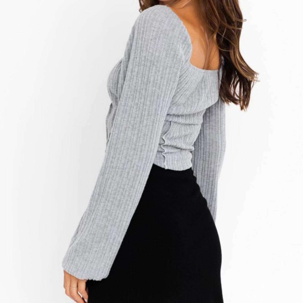 Product Image 3 - LONG SLEEVE EXPOSED STITCH TOP