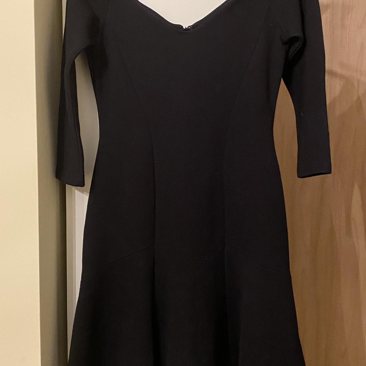 Reiss Women's Black Dress | Depop