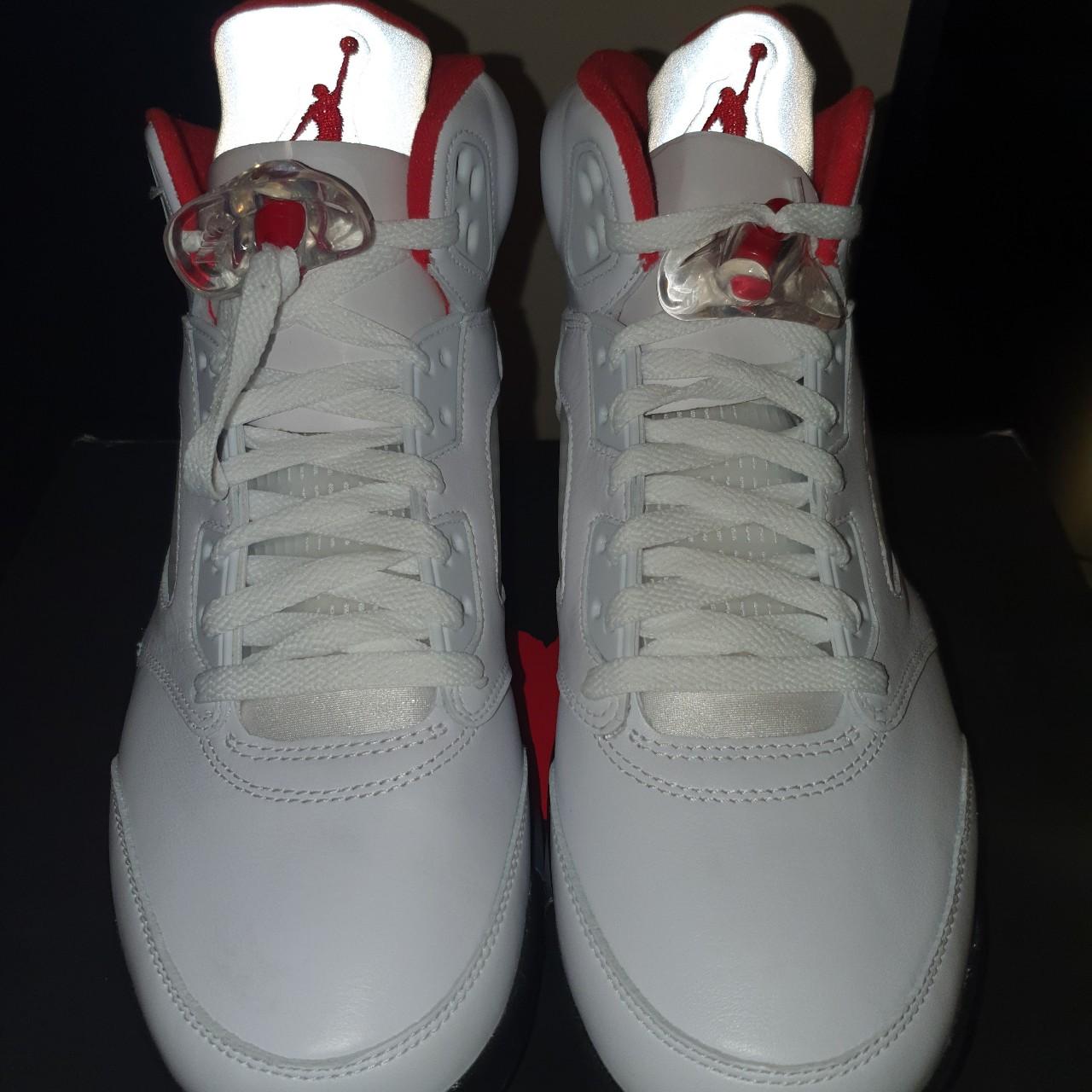 jordan 5 fire red size 8