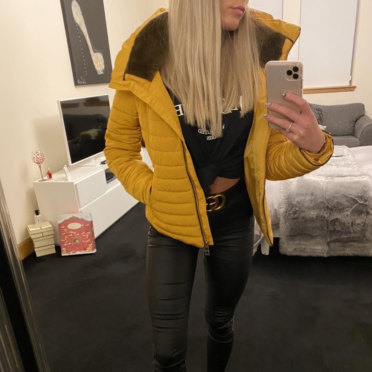 Zara neon yellow jacket new arrivals