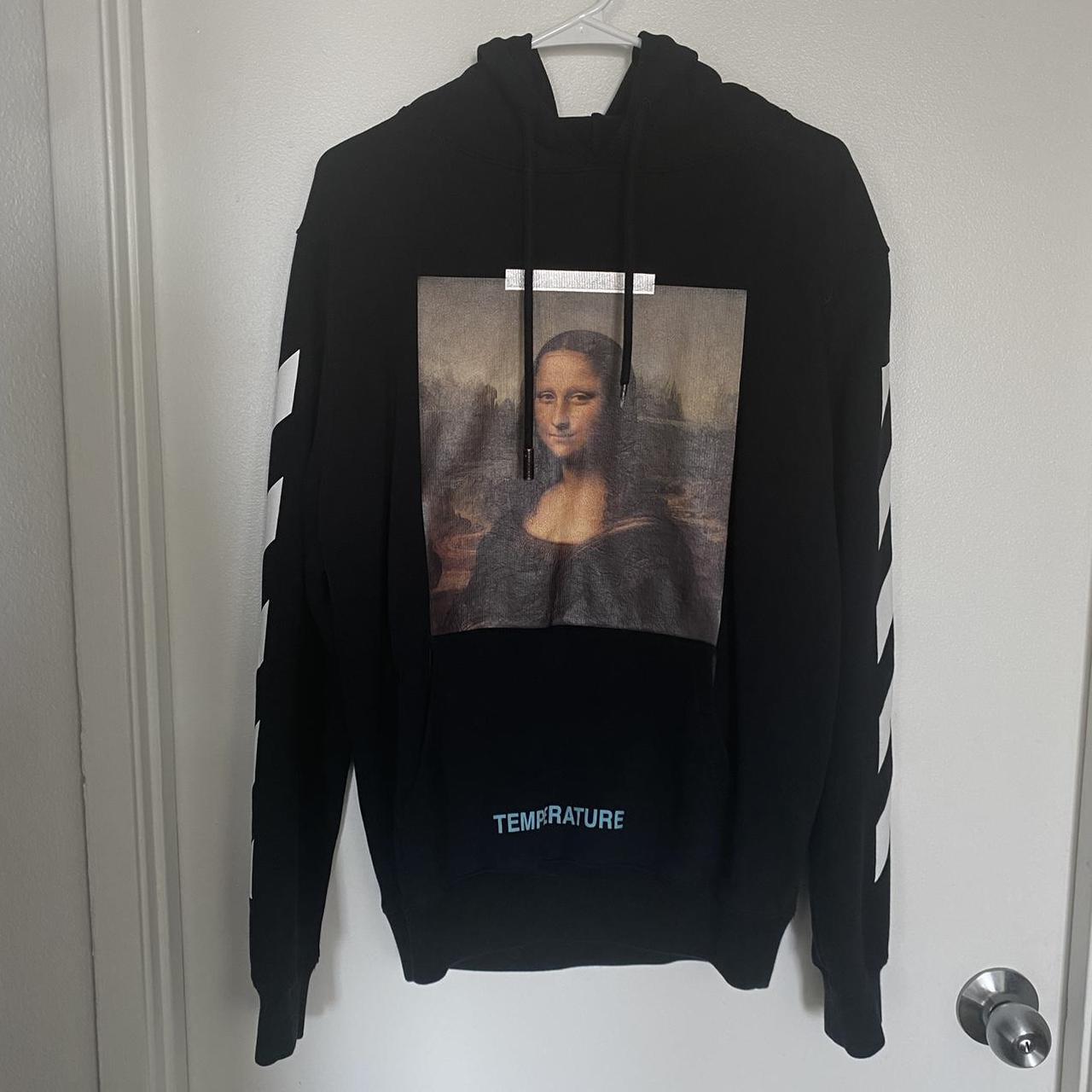 MONALISA OVER HOODIE in black