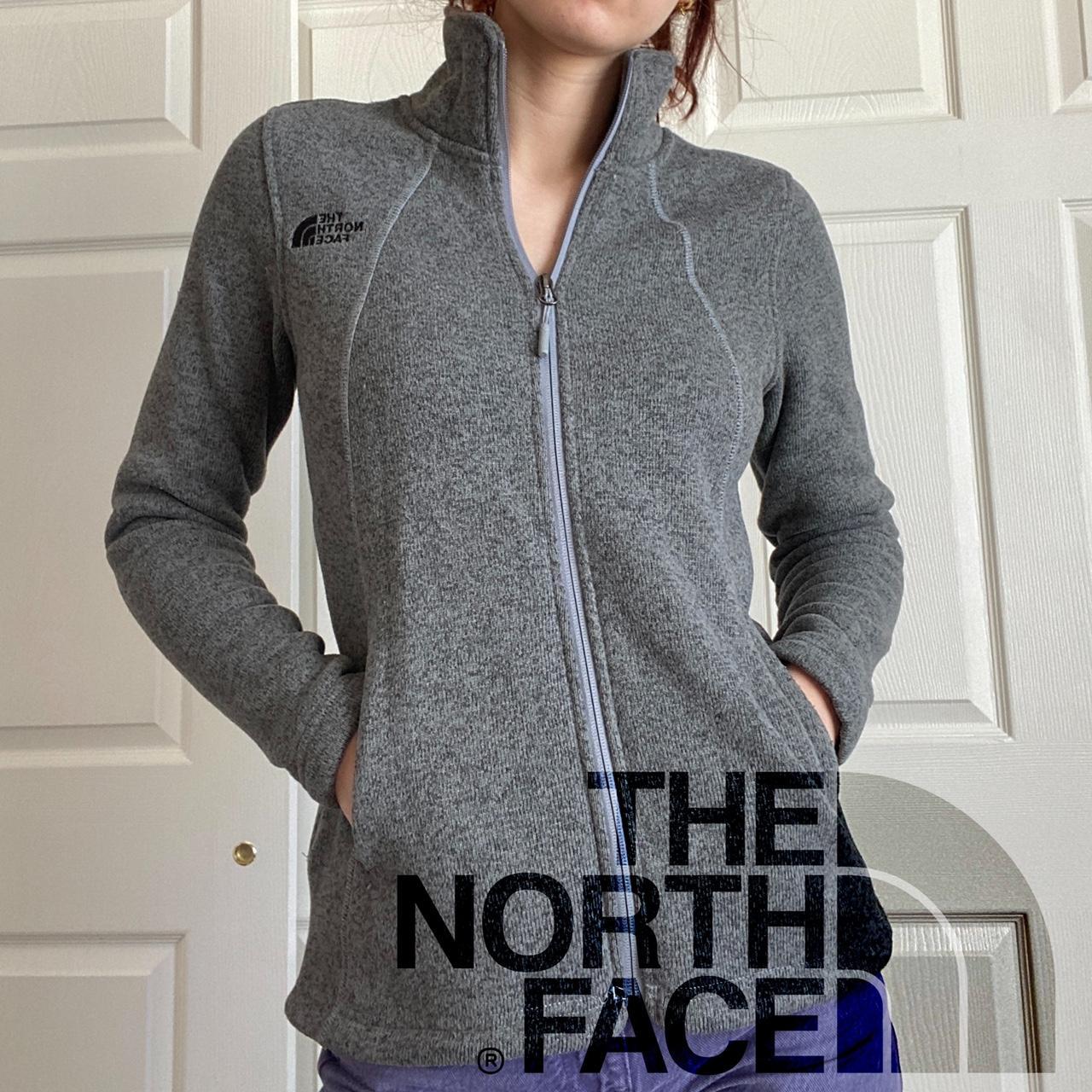 the north face ladies sweater fleece jacket