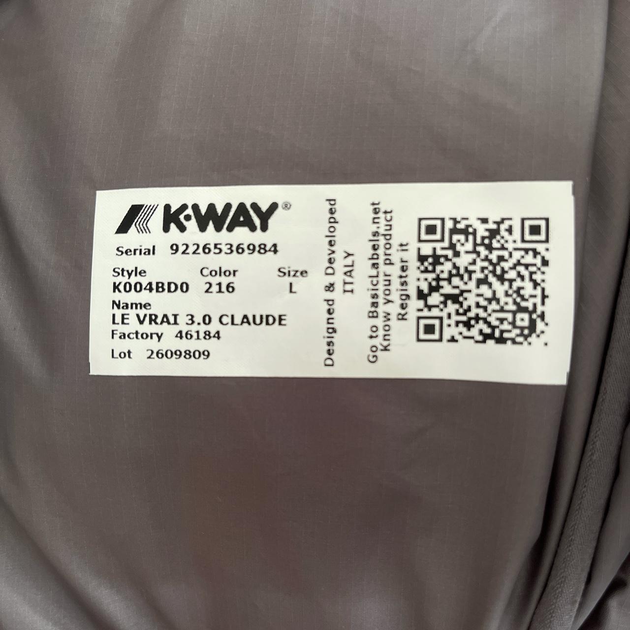 K-Way Men's Grey Jacket (4)