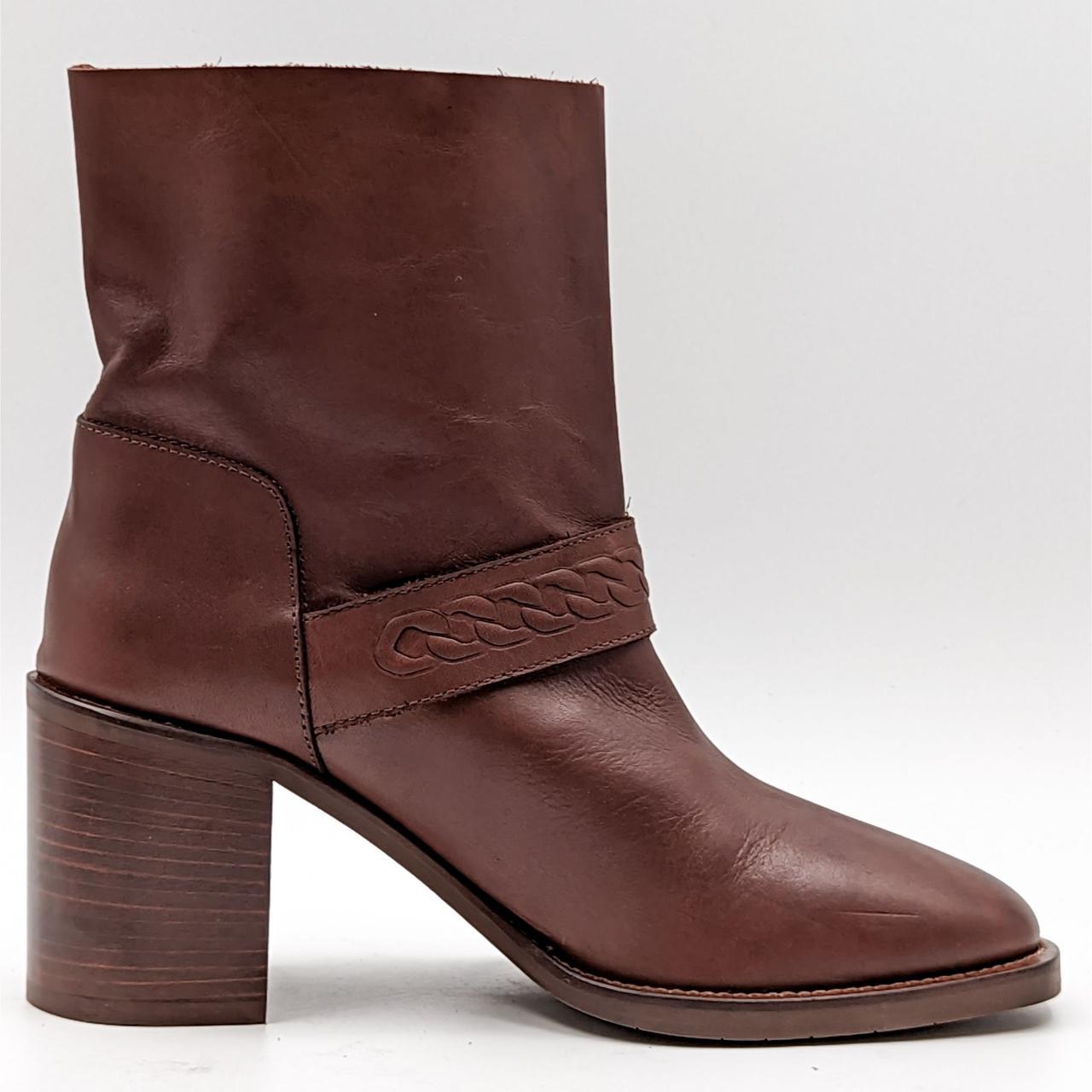 AQUATALIA Evette Brown shops Leather Boots