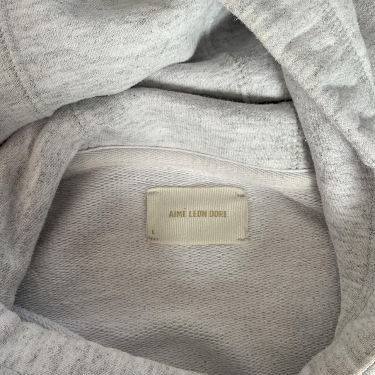 Aime Leon Dore Grey Hoodie. In Really Good - Depop