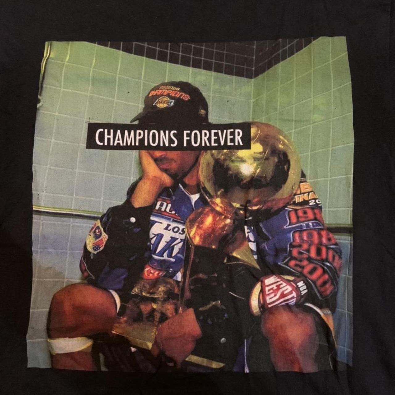 Champions forever 2024 kobe tee