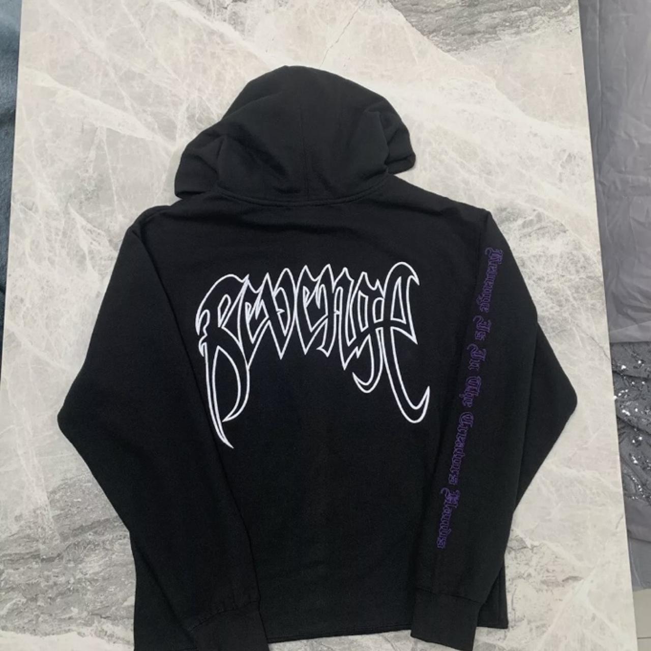 My first revenge hoodie I ever got. Idk what it is... - Depop