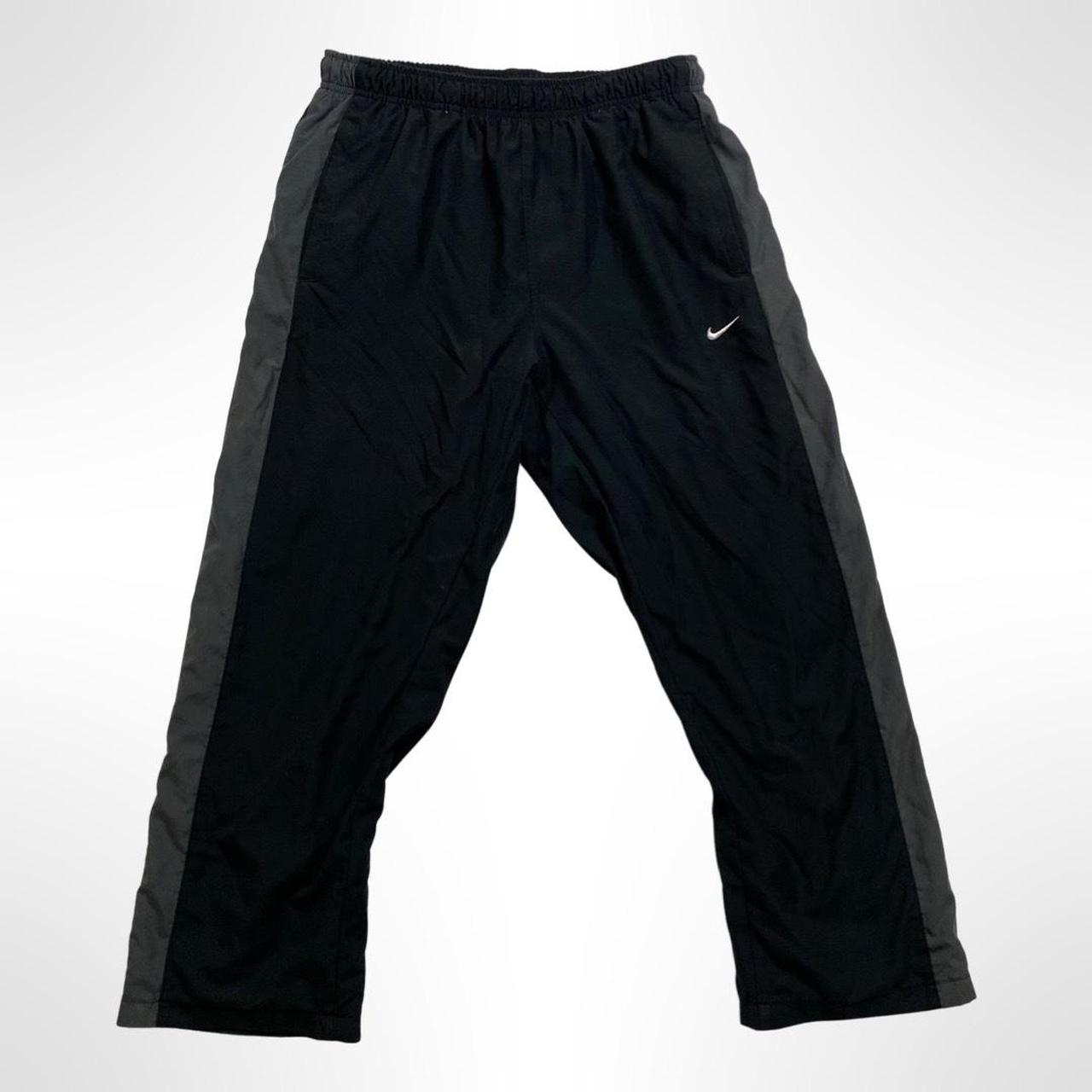 Nike Jogger Vintage Nike tracksuit bottom bicolour... Depop