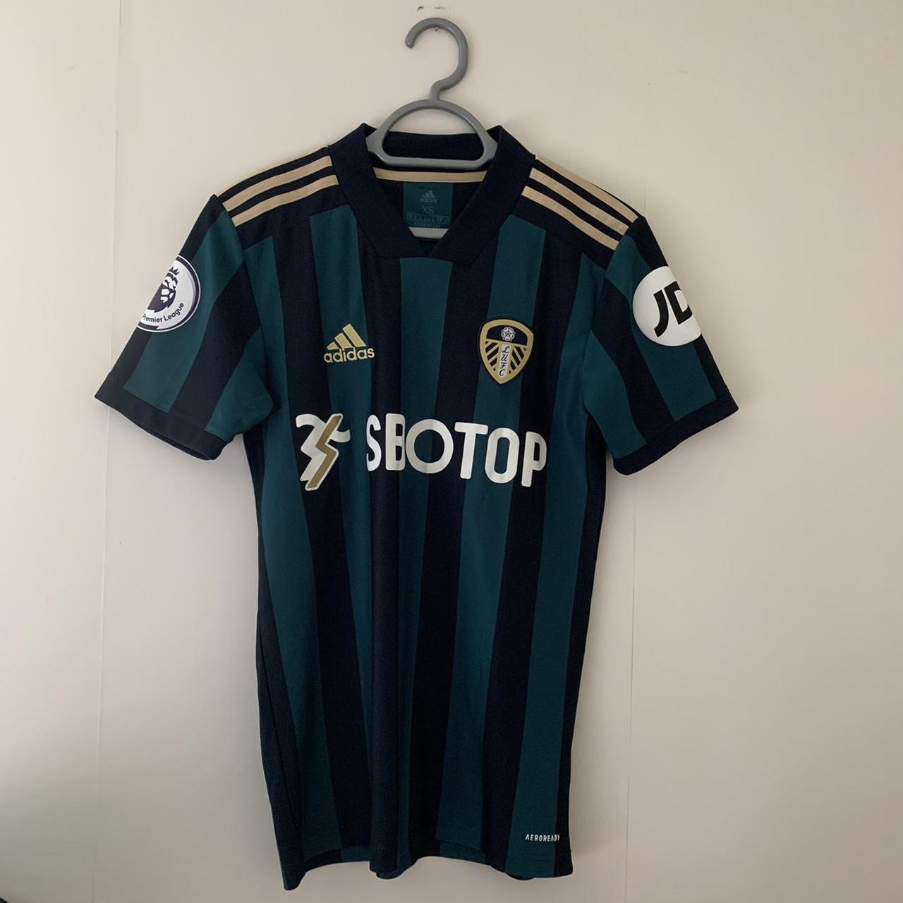 Leeds United 2020/21 Away shirt by Adidas. Size... - Depop