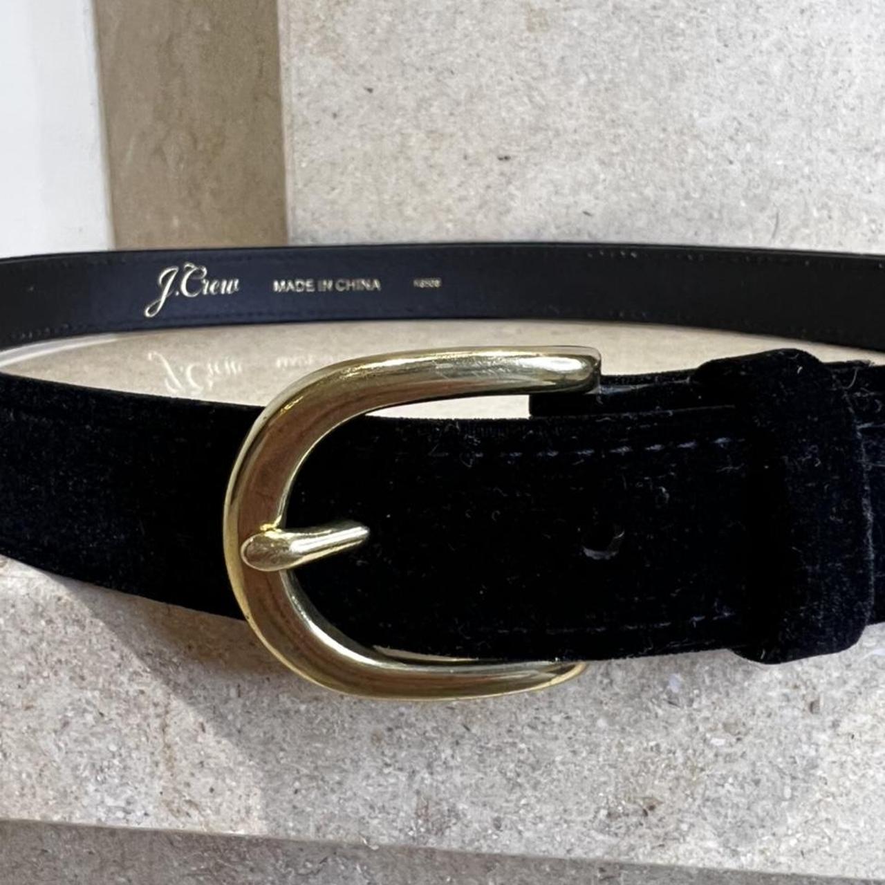 J.Crew Women's Black Belt Depop