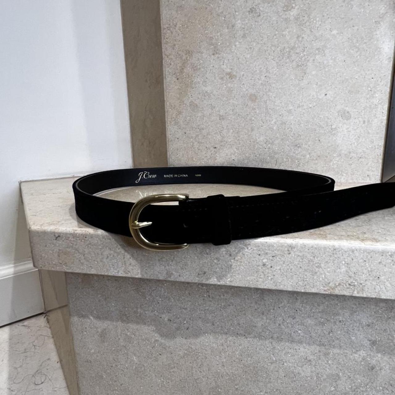 J.Crew Women's Black Belt Depop