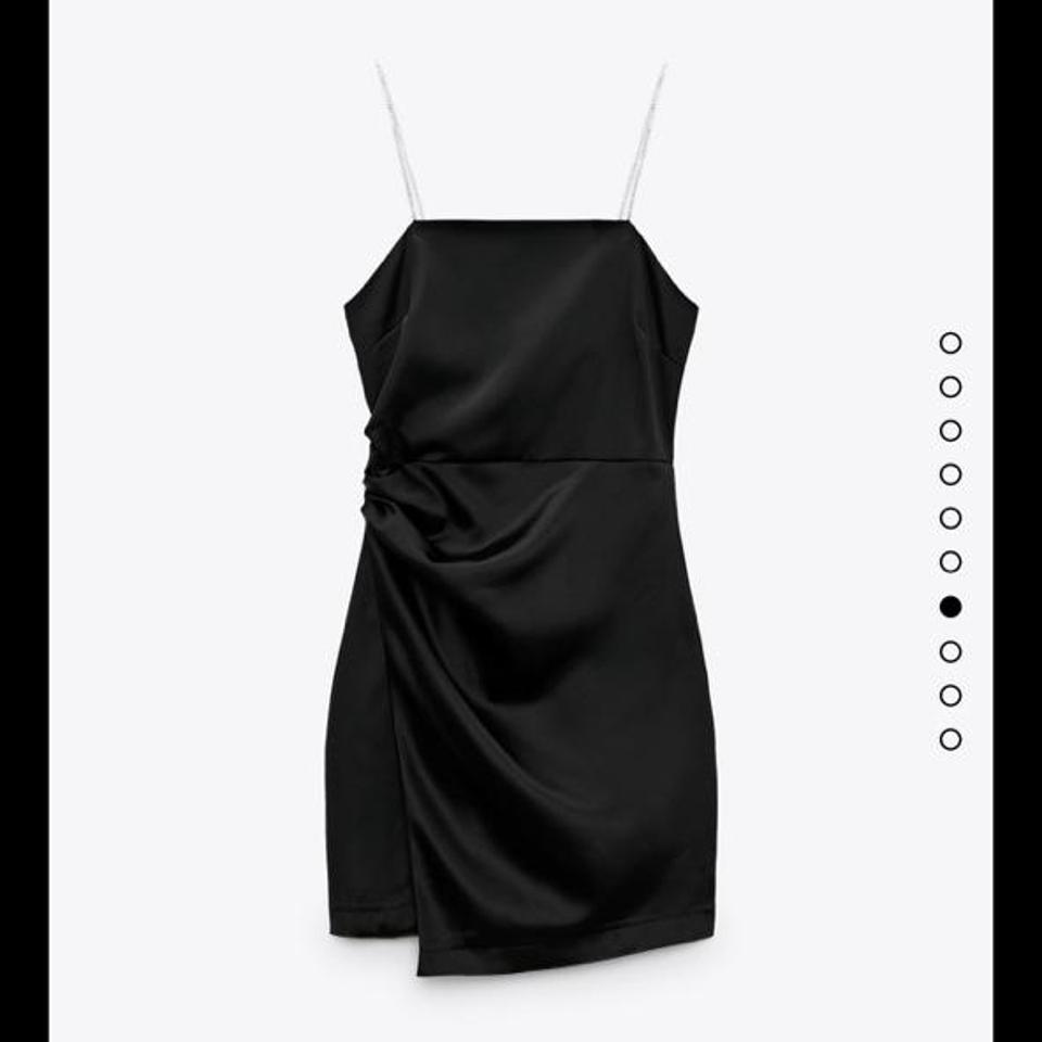 zara diamond strap dress