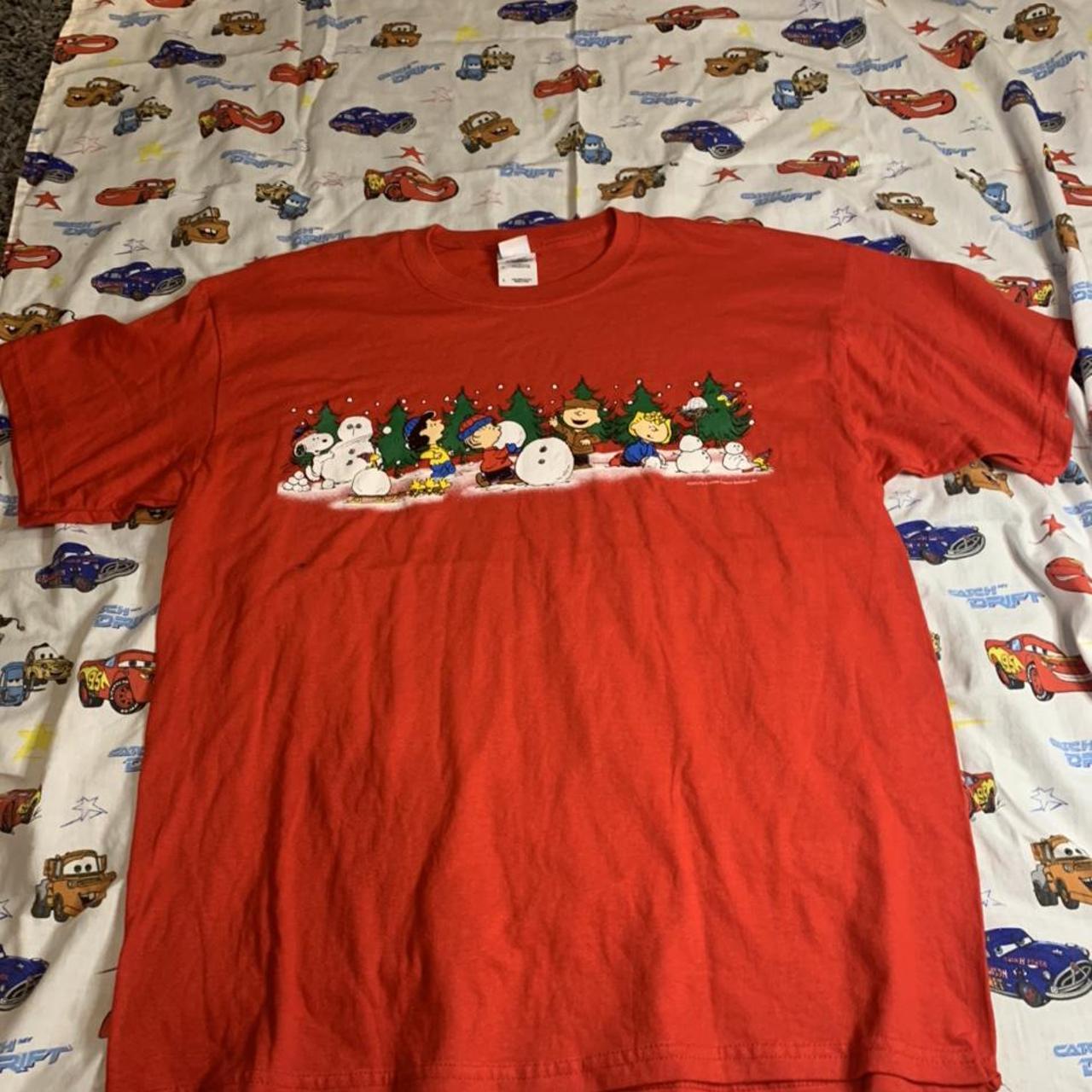 Peanuts Christmas Shirt Nice Graphic T Shirt Tis The... - Depop