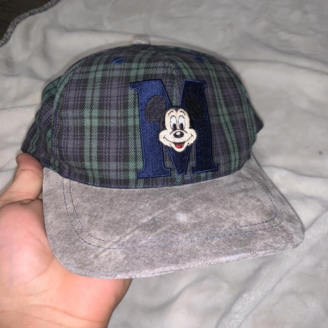 Disney Men's Green and Grey Hat | Depop