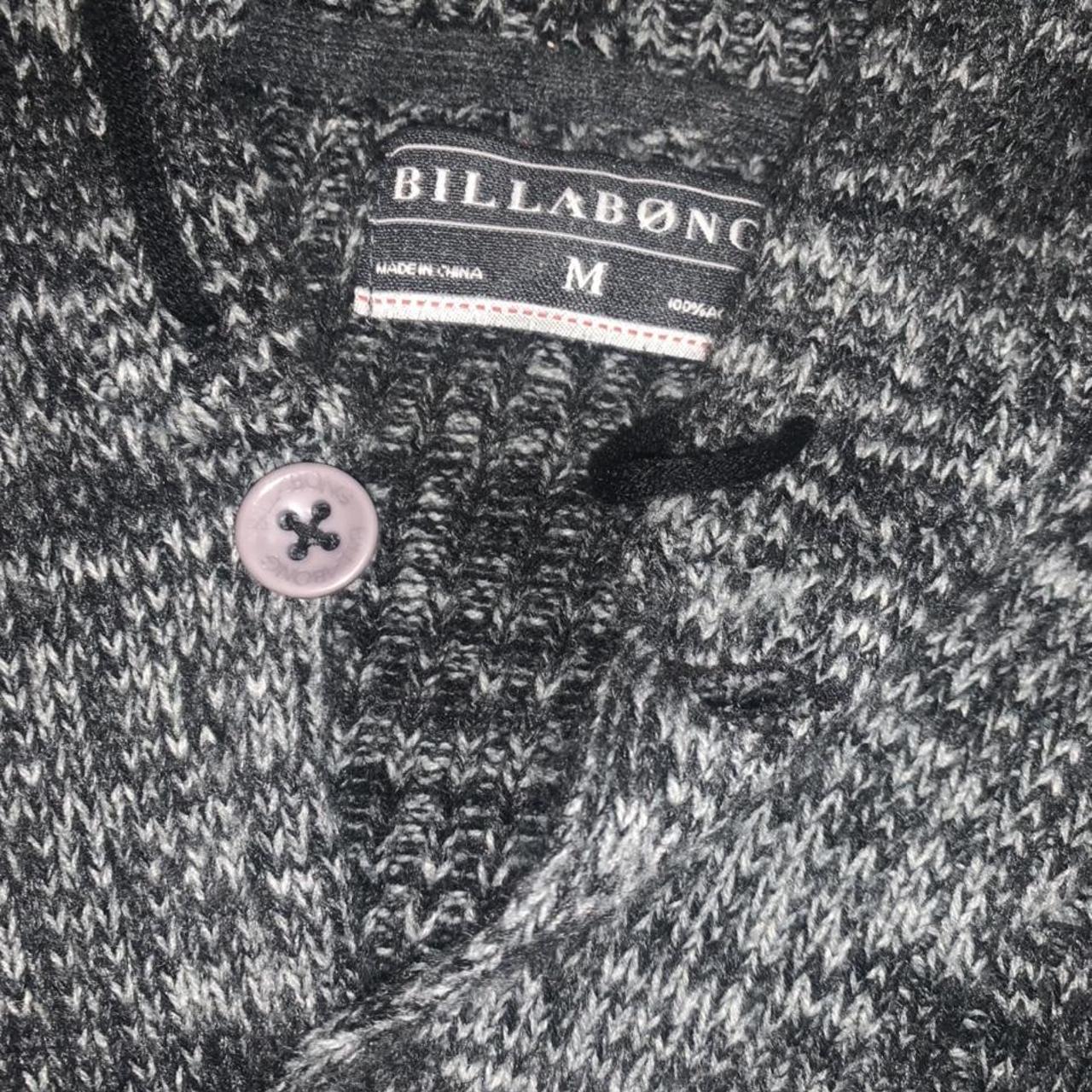 Billabong Men's Grey and Black Polo-shirts (2)