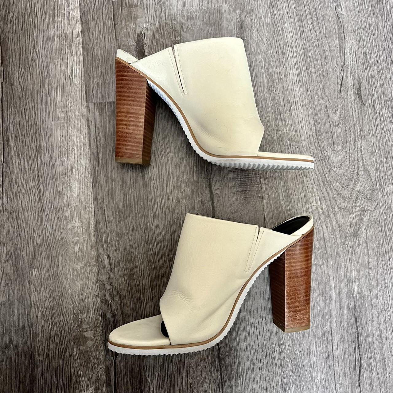 Tibi store white mules