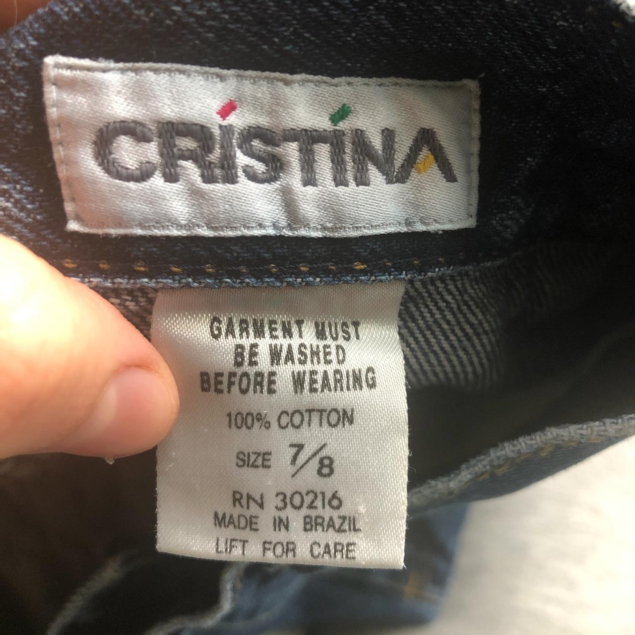 Cristina Women's Blue and Navy Skirt (4)