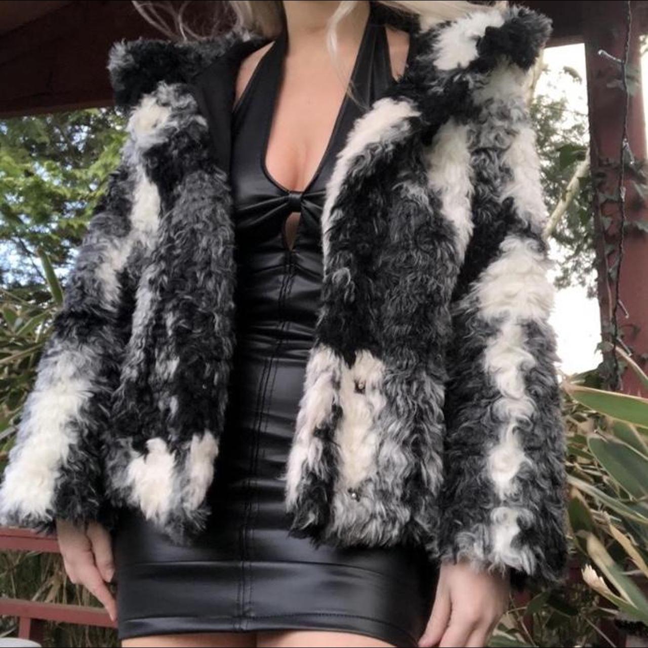 faux-fur-black-and-white-hooded-jacket-coat-from-depop