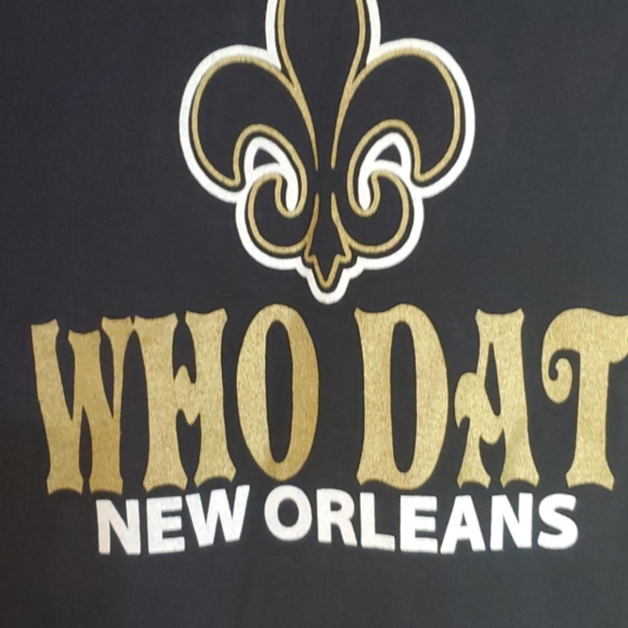 New Orleans Saints NFL Apparel branded tee⚜️ #whodat - Depop