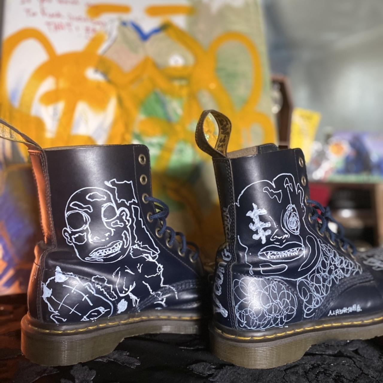 Art Dr Martens X Rick Griffin 1460 Rick Griffin Eye Multi Backhand