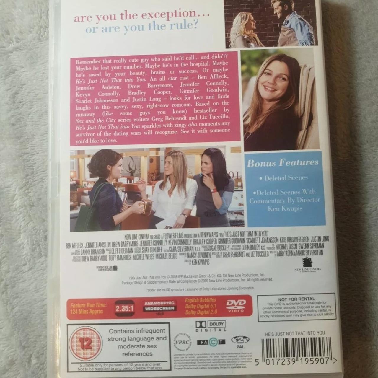 He's Just Not That Into You (DVD, 2009) Romantic... - Depop