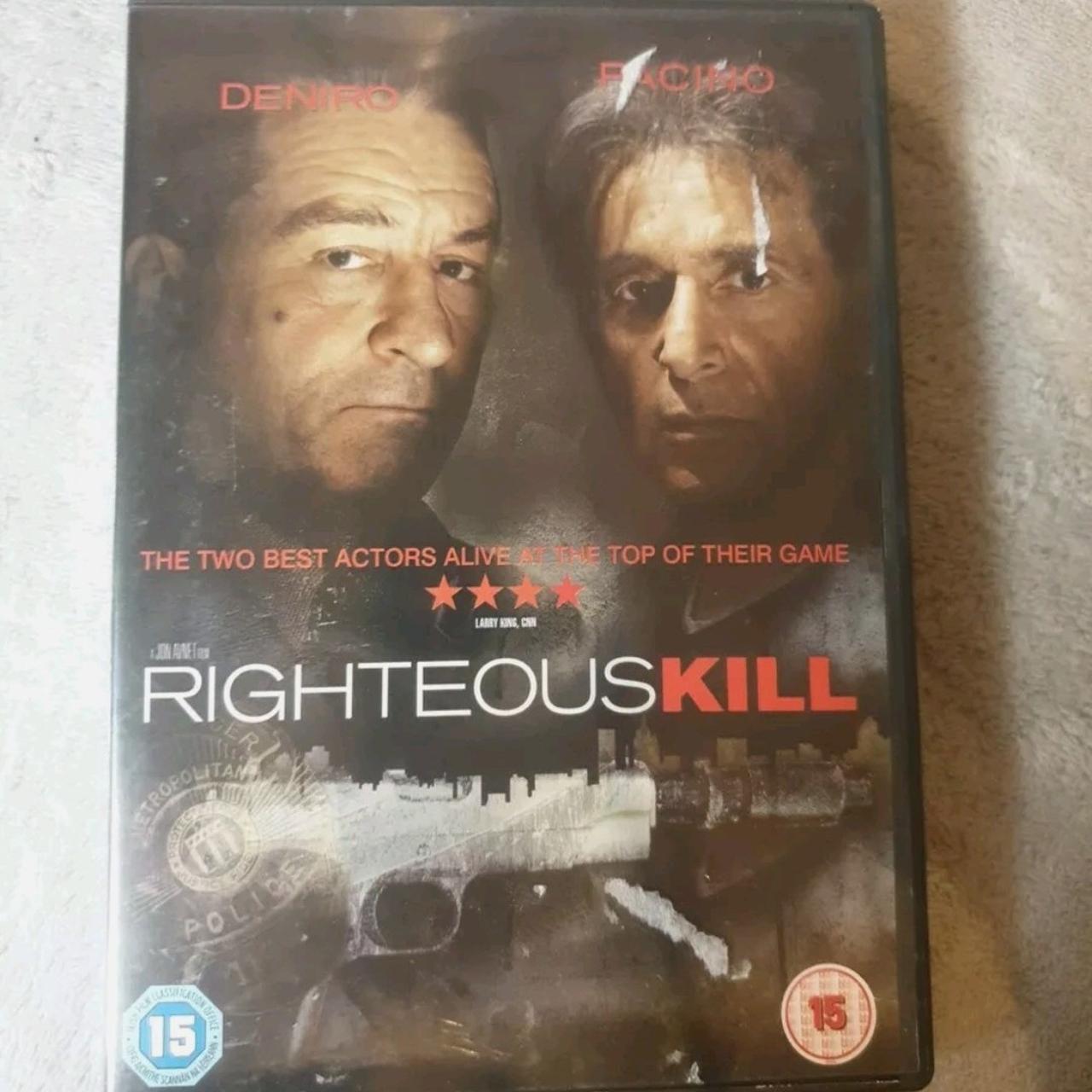 The Righteous Kill (DVD, 2009) Crime thriller... - Depop