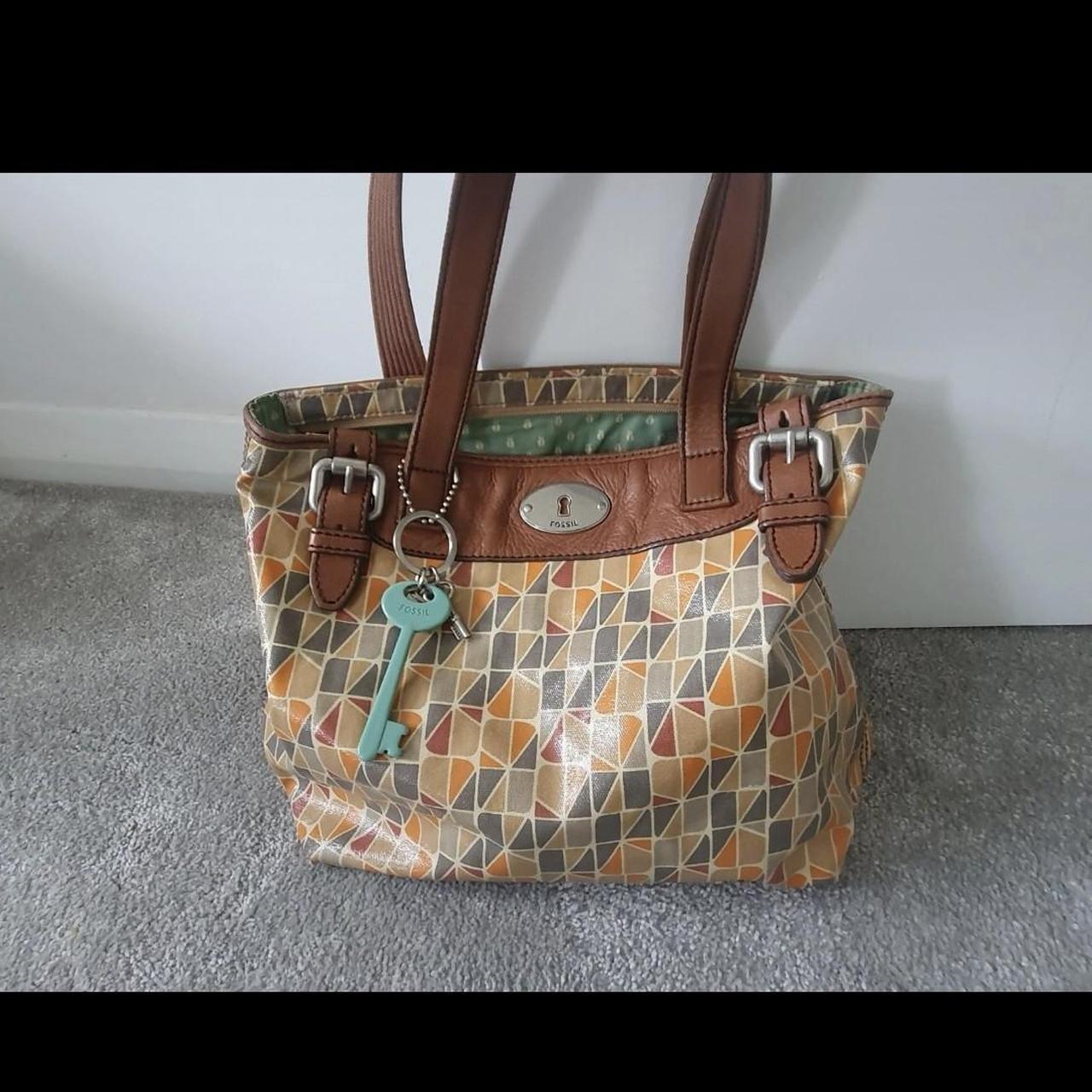 Oilcloth on sale shoulder bag