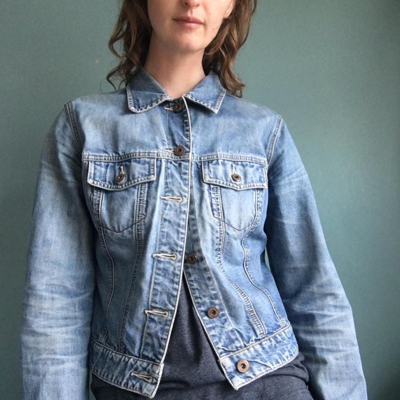 Gap Women's Blue Jacket | Depop