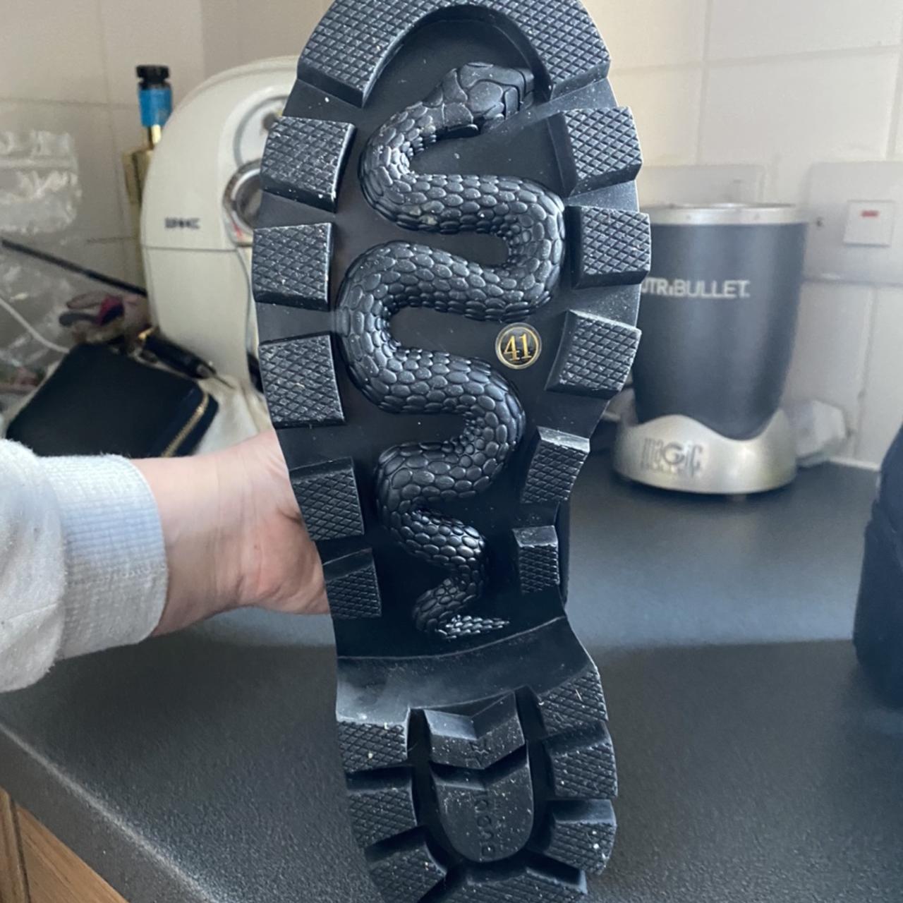 Gucci snake outlet boots