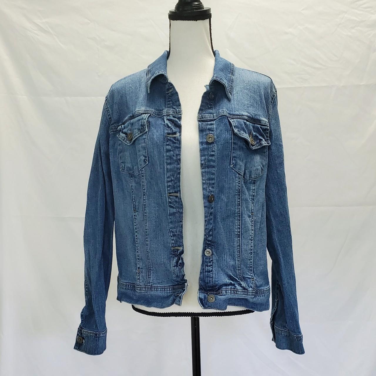 St. John's Bay denim jacket Condition used,... Depop