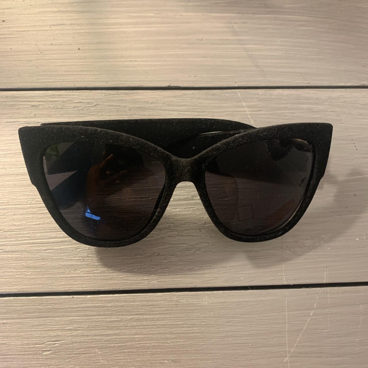 BLACK VELVET ALDO SUNGLASSES black velvet aldo... Depop