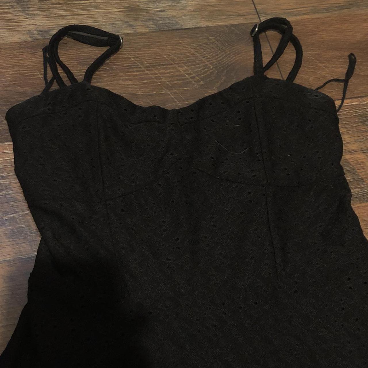 Aeropostale Women's Black Dress | Depop