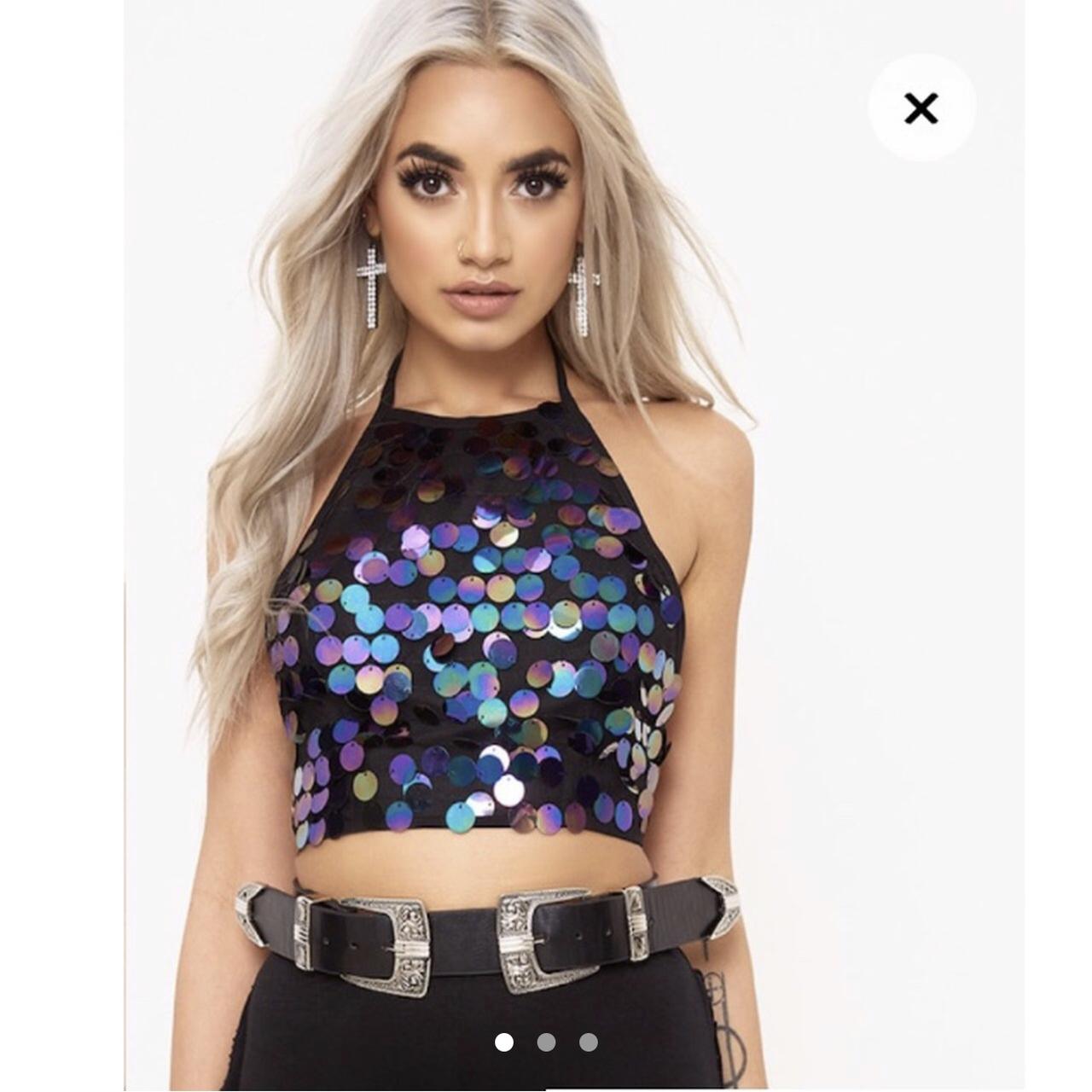 HOT Halter Neck Pretty Little Thing Backless Top PRETTY LITTLE