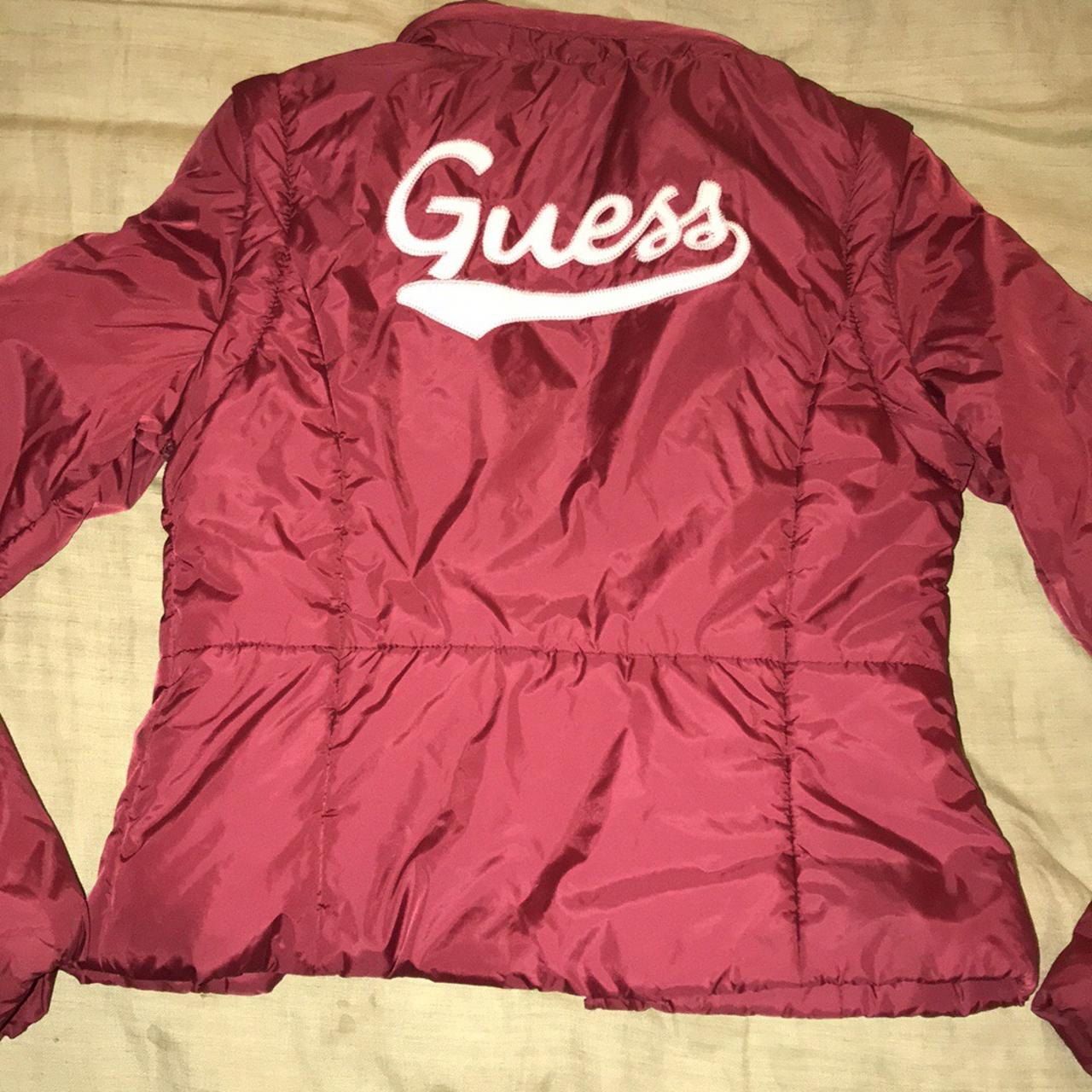Guess puffer jacket with removable arms (turns into... - Depop