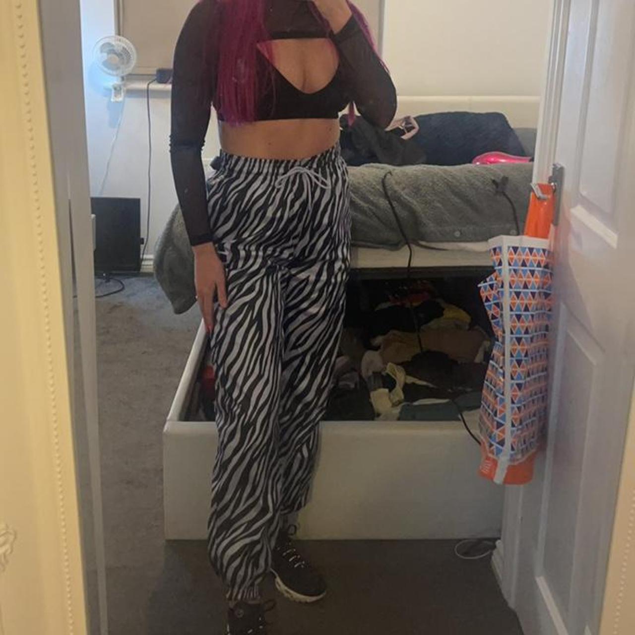 nike zebra joggers