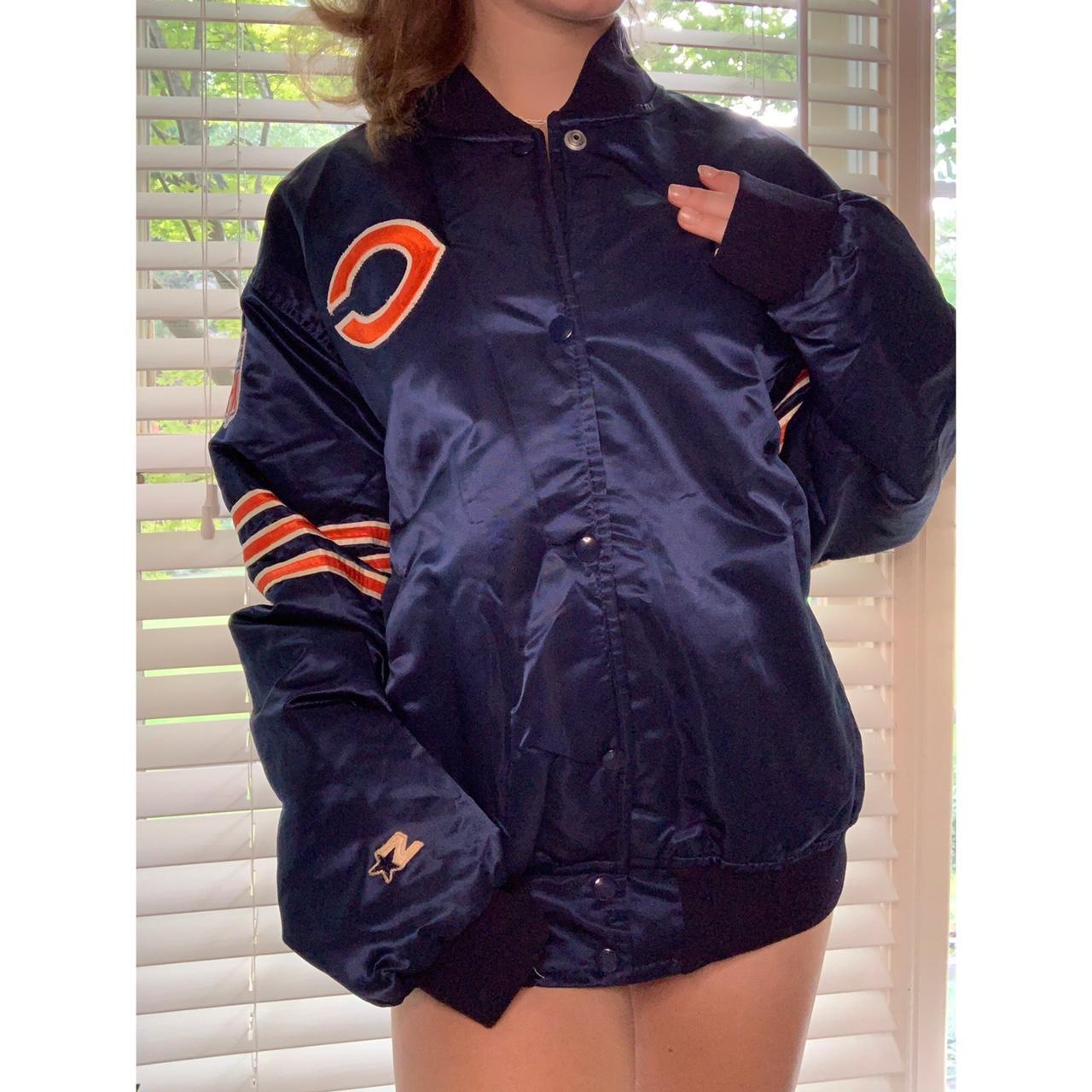 Vintage Chicago Bears Jacket~ Made in the USA in - Depop