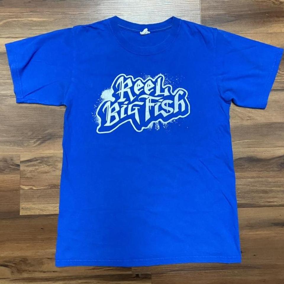 Vintage 90s Reel Big Fish Band t-shirt 1990s Size - Depop