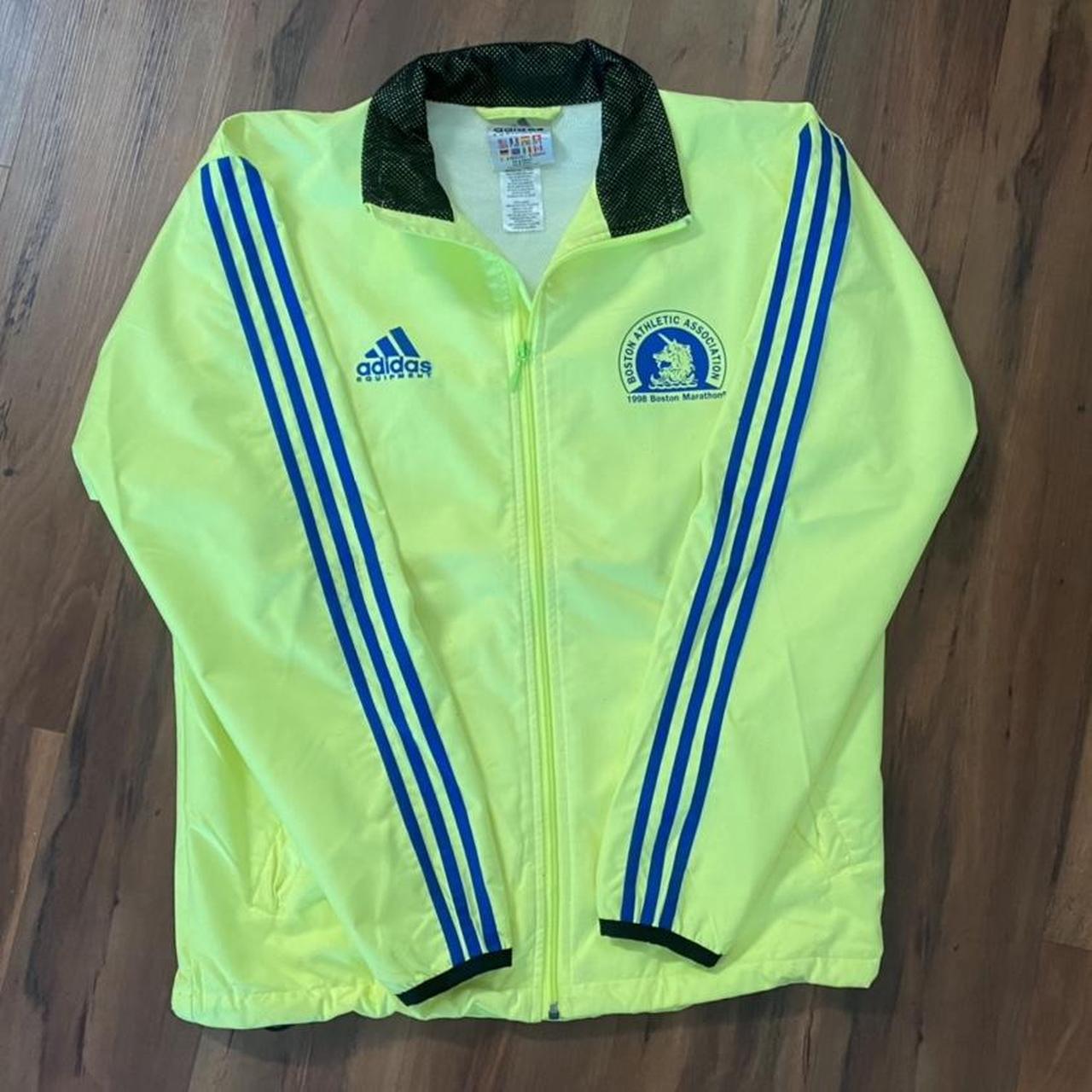 Vintage Thrift Adidas 1994 Boston Marathon Windbreaker