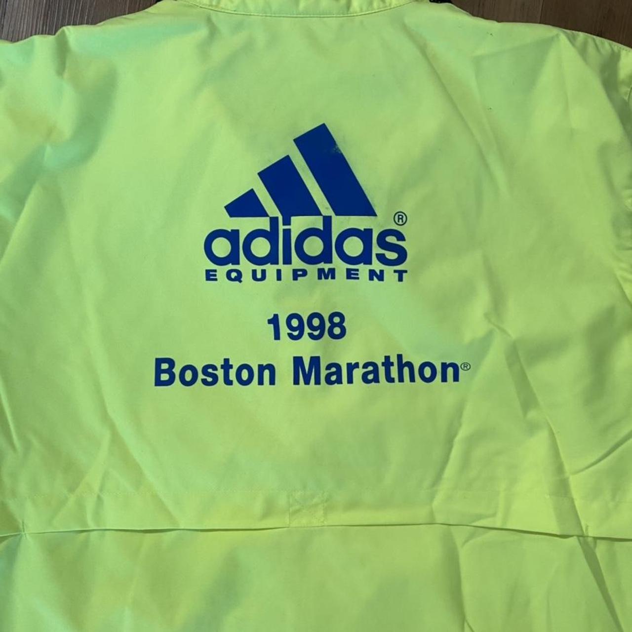Vintage Thrift Adidas 1994 Boston Marathon Windbreaker