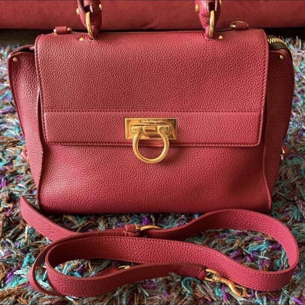 💕Designer bag Authentic SALVATORE FERRAGAMO... - Depop