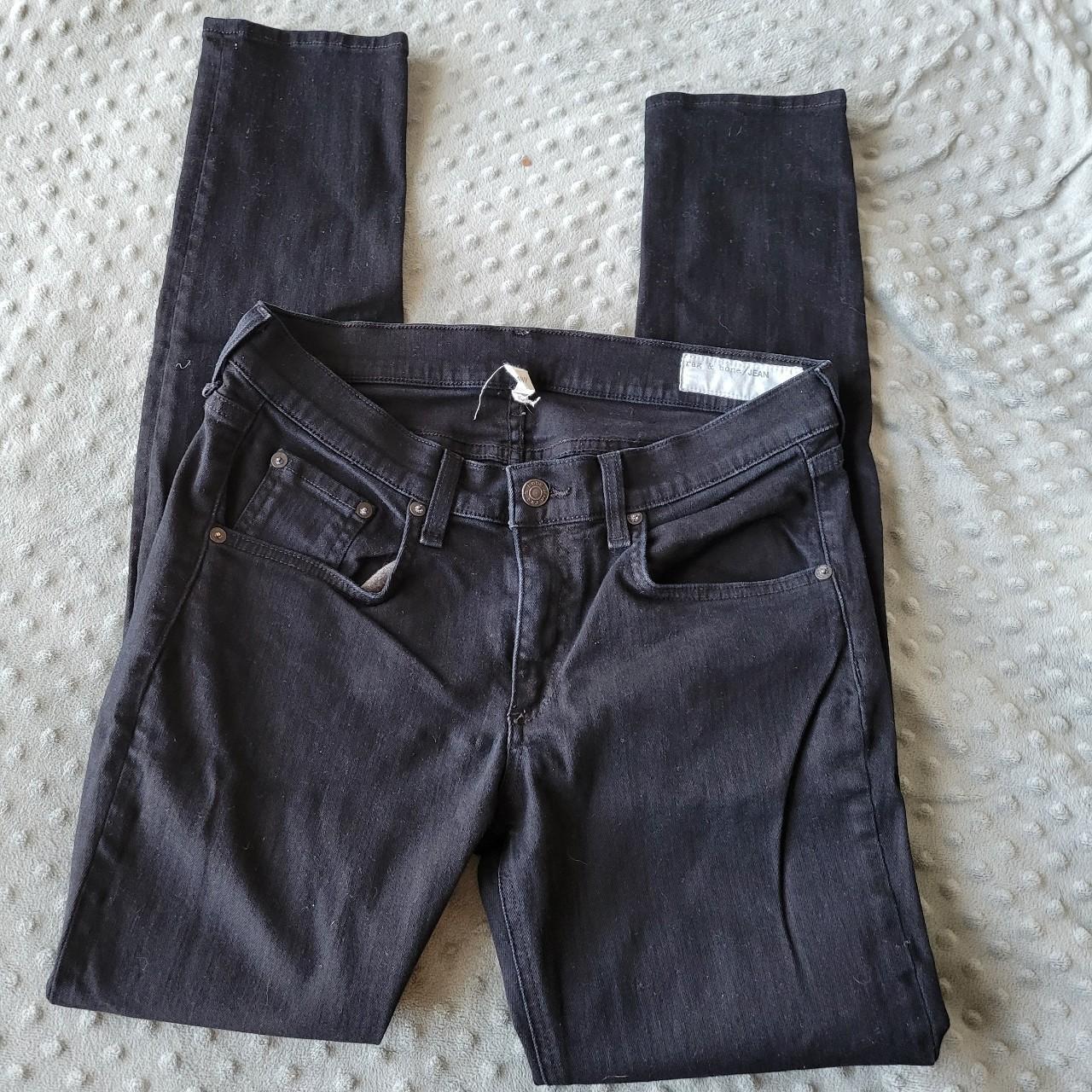 Rag & Bone Women's Navy Jeans | Depop